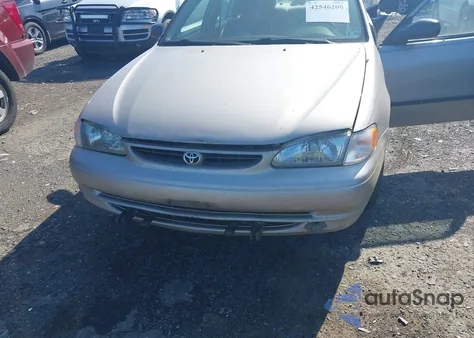 2000 Toyota Corolla Ve/Ce/Le from USA, damaged, VIN 2T1BR12E3YC334103